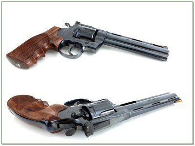 Colt Python 357 Mag 6” Blued Revolver w Holster, Grips, and Sights LNIB - Image 3 of 4