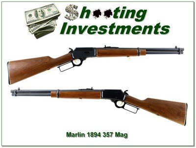 Marlin Model 1894 357 Mag JM Pre Safety 18.5” 1978 Excellent - Image 1 of 4