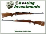 Winchester Model 70 222 Rem Black Tip 22” Rifle 1973 Excellent - Image 1 of 4