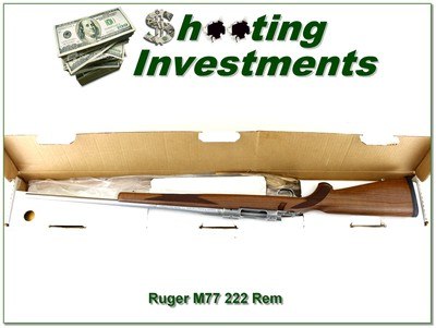 Ruger M77 Mark II 222 Rem Stainless Carpenter Technology Corp 1 of 2440 NIB - Image 1 of 4