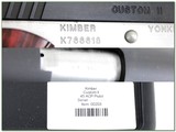 Kimber Custom II 1911 45 ACP Pistol 5” w Case and Extra Magazine Two Tone - Image 4 of 4