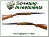 Browning Superposed 20 Ga Belgium RKLT 26” IC / M 1960 Excellent - Image 1 of 4