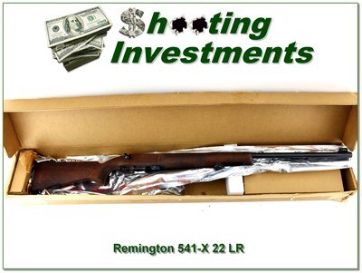 Remington Model 541 X Target 22 LR 27” Rifle LNIB - Image 1 of 4