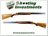 Browning Superposed 20 Ga Belgium RKLT 26” IC / M 1965 Excellent - Image 1 of 4