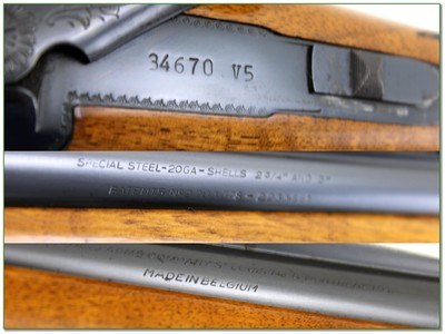 Browning Superposed 20 Ga Belgium RKLT 26” IC / M 1965 Excellent - Image 4 of 4