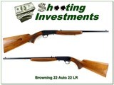 Browning ATD SA-22 22 LR Belgium 19” Rifle 1962 Excellent - Image 1 of 4