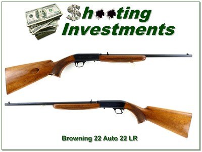 Browning ATD SA-22 22 LR Belgium 19” Rifle 1962 Excellent - Image 1 of 4