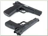Custom Belgian Novak Browning Hi-Power 9mm 5” Pistol Like New - Image 3 of 4