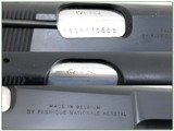 Custom Belgian Novak Browning Hi-Power 9mm 5” Pistol Like New - Image 4 of 4