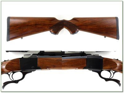 Ruger No. 1 Tropical 458 Win Mag 24” Rifle w Rings and Weatherby Scope - Image 2 of 4