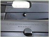 Custom Belgian Heinie Browning Hi-Power 9mm 5” Pistol Like New - Image 3 of 3