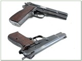 Custom Belgian Heinie Browning Hi-Power 9mm 5” Pistol Like New - Image 2 of 3