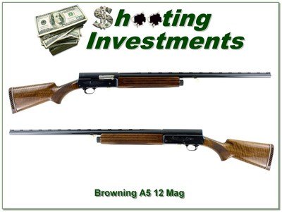 Browning A5 Magnum Twelve 12 Ga Belgium 30” VR F 1975 Excellent - Image 1 of 4