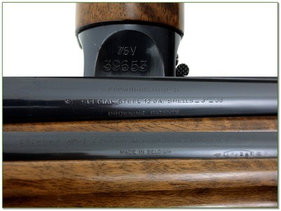 Browning A5 Magnum Twelve 12 Ga Belgium 30” VR F 1975 Excellent - Image 4 of 4