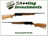 Browning BAR 270 Win Belgium 22” Rifle nice - Image 1 of 4