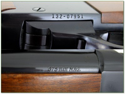 Ruger No. 1 Tropical 375 H&H Red Pad 24” Rifle 1980 Near New - Image 4 of 4