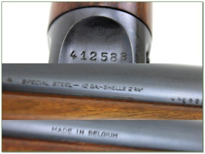 Browning A5 12 Ga Belgium Shotgun 30” F 1953 Excellent - Image 4 of 4