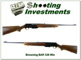 Browning BAR Grade II 338 Win Mag Belgium 24” Rifle 1972 - Image 1 of 4