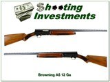 Browning A5 12 Ga Belgium 30” VR F Shotgun 1953 Appears Unfired - Image 1 of 4
