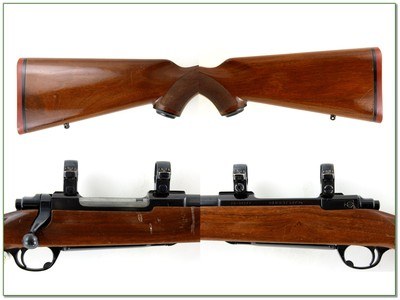 Ruger Model M77 300 Win Mag Red Pad 24” w Rings 1980 - Image 2 of 4