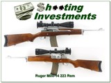 Ruger Mini-14 SS Stainless 223 Rem 18” Rifle w Simmons Scope - Image 1 of 4