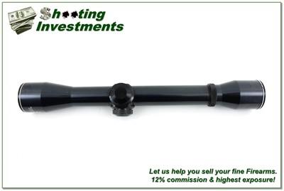 Vintage Weaver Challenger USA 4x Steel Rifle Scope w Duplex Reticle Excellent - Image 3 of 4
