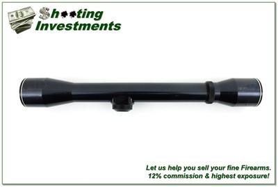 Vintage Weaver Challenger USA 4x Steel Rifle Scope w Duplex Reticle Excellent - Image 4 of 4