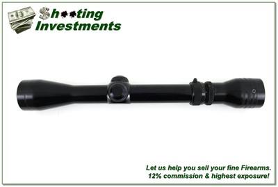Vintage Redfield Widefield 3-9x Gloss Rifle Scope w Duplex Reticle and Covers - Image 2 of 4