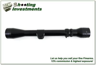 Vintage Redfield Widefield 3-9x Gloss Rifle Scope w Duplex Reticle and Covers - Image 4 of 4