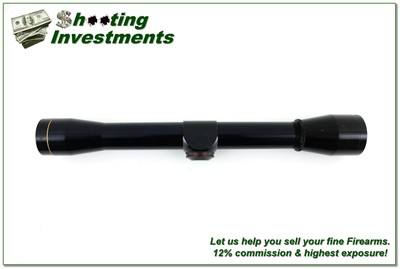 Leupold M8 4x Gloss Fixed Rifle Scope w Duplex Reticle Excellent - Image 4 of 4