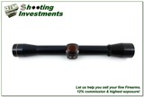 Leupold M8 4x Gloss Fixed Rifle Scope w Duplex Reticle Excellent - Image 3 of 4