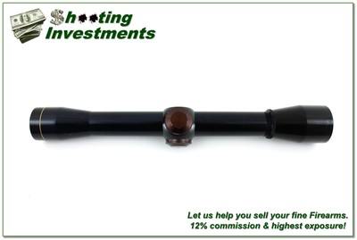 Leupold M8 4x Gloss Fixed Rifle Scope w Duplex Reticle Excellent - Image 3 of 4