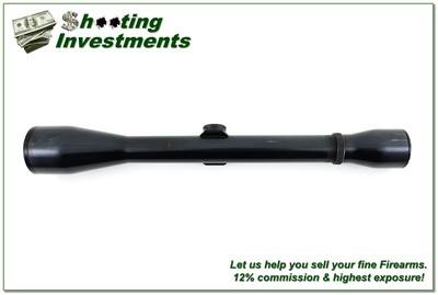 Vintage Weaver K6 60-B 6x Steel USA Rifle Scope w Fine Reticle Excellent - Image 1 of 4