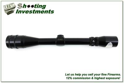 Burris Fullfield 4-12x Gloss Vintage Rifle Scope w AO and Duplex Reticle Excellent - Image 1 of 4