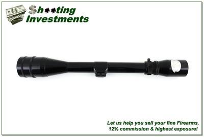 Burris Fullfield 4-12x Gloss Vintage Rifle Scope w AO and Duplex Reticle Excellent - Image 4 of 4