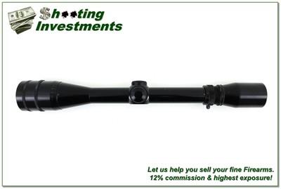 Burris Fullfield 4-12x Gloss Vintage Rifle Scope w AO and Duplex Reticle Excellent - Image 2 of 4