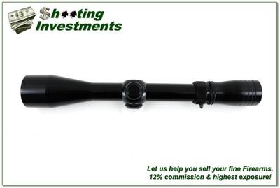 Vintage Redfield 4 Plex Widefield 3-9x Gloss USA Rifle Scope w Duplex Reticle Excellent - Image 3 of 4