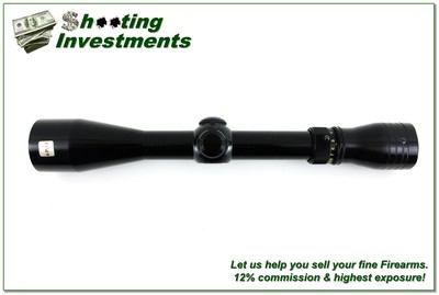 Vintage Redfield 4 Plex Widefield 3-9x Gloss USA Rifle Scope w Duplex Reticle Excellent - Image 2 of 4