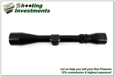 Vintage Redfield 4 Plex Widefield 3-9x Gloss USA Rifle Scope w Duplex Reticle Excellent - Image 4 of 4