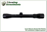 Vintage Bausch & Lomb Balfor B 4x Gloss Rifle Scope w Fine Reticle