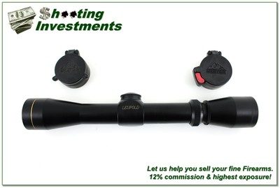 Leupold Vari-X II c 2-7x Shotgun Matte Shotgun Scope w Heavy Duplex Reticle and Covers - Image 1 of 4