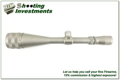 Redfield Widefield Illuminator 6-20x Japan Silver Rifle Scope w Duplex Reticle and AO Rare - Image 1 of 4