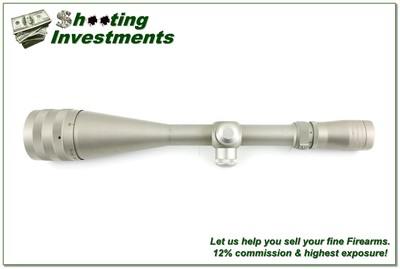 Redfield Widefield Illuminator 6-20x Japan Silver Rifle Scope w Duplex Reticle and AO Rare - Image 3 of 4