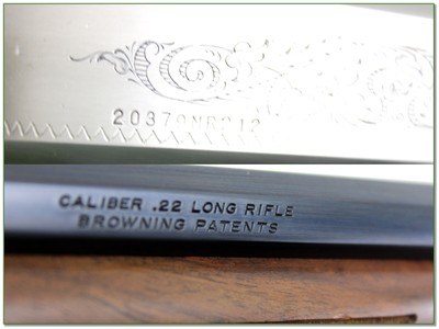 Browning ATD 22 LR SA-22 Grade II Octagon Excellent Wood Figure - Image 4 of 4