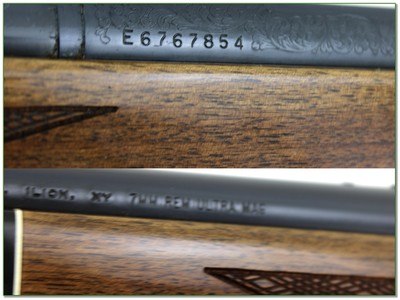 Remington 700 BDL 7mm RUM Enhanced Engraved 26” Rifle w Rings Excellent - Image 4 of 4