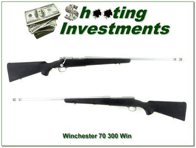 Winchester Model 70 300 Win Mag Classic Stainless BOSS 26” Excellent - Image 1 of 4