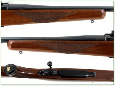 Ruger M77 7x57 Red Pad 22” Rifle w Rings 1980 Excellent Wood Figure Rare - Image 3 of 4