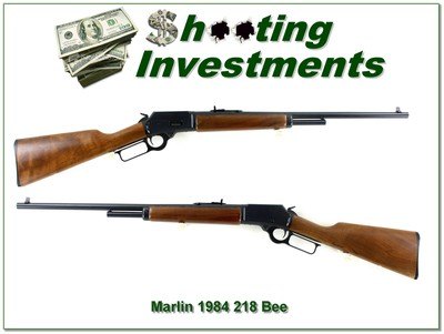 Marlin 1894CL 218 Bee JM Marked 22” Rifle Near New Excellent Wood - Image 1 of 4