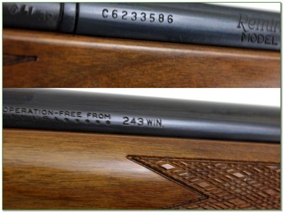 Remington 700 BDL Varmint Special 243 Win 24” HB 1988 Excellent - Image 4 of 4