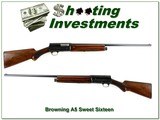 Browning A5 Sweet Sixteen 16 Ga Belgium 28” F 1953 Shotgun - Image 1 of 4